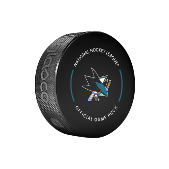 San Jose Sharks korong Official Game Puck 2022-2023
