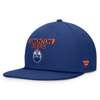 Edmonton Oilers baseball flat sapka AP Rink Prime Structured Mid Crown Adj. Squarevisor Snapback