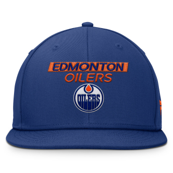 Edmonton Oilers baseball flat sapka AP Rink Prime Structured Mid Crown Adj. Squarevisor Snapback