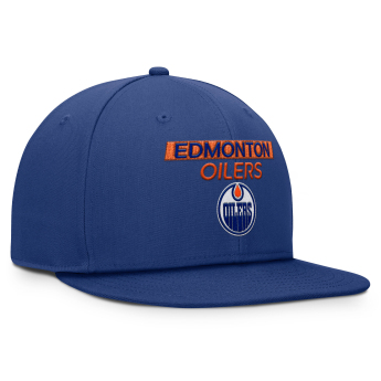 Edmonton Oilers baseball flat sapka AP Rink Prime Structured Mid Crown Adj. Squarevisor Snapback