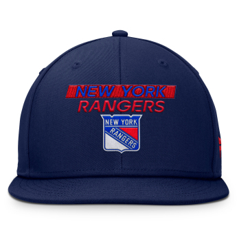 New York Rangers baseball flat sapka AP Rink Prime Structured Mid Crown Adj. Squarevisor Snapback