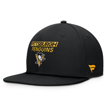 Pittsburgh Penguins baseball flat sapka AP Rink Prime Structured Mid Crown Adj. Squarevisor Snapback