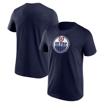 Edmonton Oilers férfi póló Primary Logo Graphic T-Shirt - VALUE