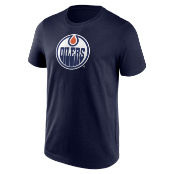 Edmonton Oilers férfi póló Primary Logo Graphic T-Shirt - VALUE