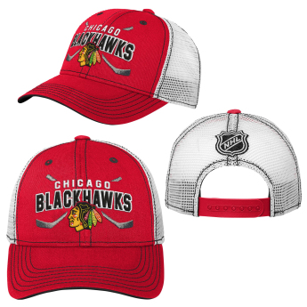 Chicago Blackhawks gyerek baseball sapka Lockup Meshback Adjustable