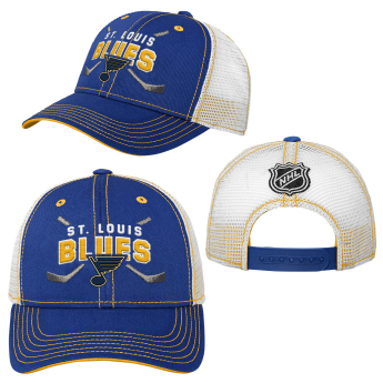 St. Louis Blues gyerek baseball sapka Lockup Meshback Adjustable