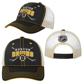Boston Bruins baseball sapka Lockup Meshback Adjustable