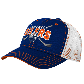 Edmonton Oilers gyerek baseball sapka Lockup Meshback Adjustable