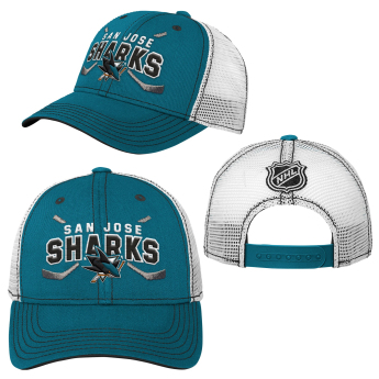 San Jose Sharks gyerek baseball sapka Lockup Meshback Adjustable
