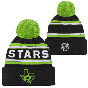 Dallas Stars gyerek téli sapka 3Rd Jersey Jacquard Cuff Pom