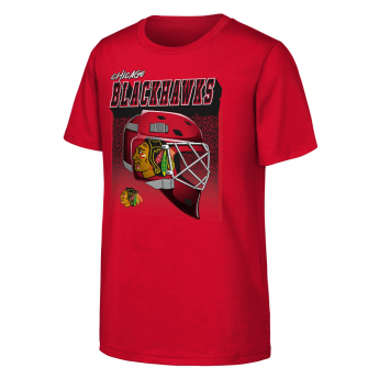 Chicago Blackhawks gyerek póló Five Hole Ctn red