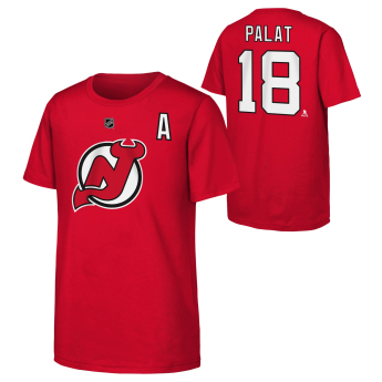 New Jersey Devils gyerek póló Ondřej Palát Flat Alt.Captains N&N Ss