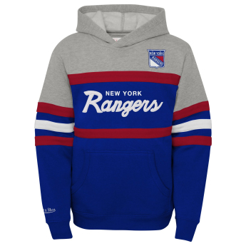 New York Rangers gyerek kapucnis pulóver Head Coach Hoody