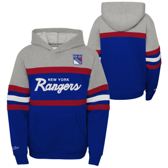 New York Rangers gyerek kapucnis pulóver Head Coach Hoody