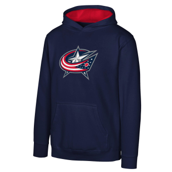 Columbus Blue Jackets gyerek kapucnis pulóver Prime Po Flc Hood -Home