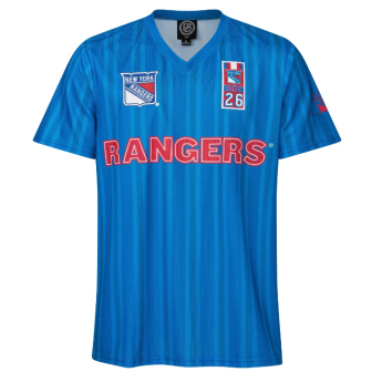 New York Rangers férfi póló Soccer Style Jersey