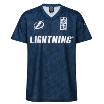 Tampa Bay Lightning férfi póló Soccer Style Jersey