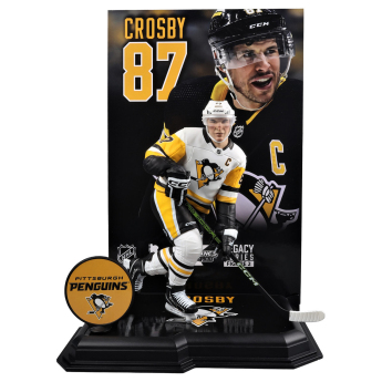Pittsburgh Penguins bábu Sidney Crosby #87 Figure SportsPicks LIMITED PLATINUM CHASE