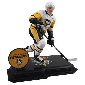 Pittsburgh Penguins bábu Sidney Crosby #87 Figure SportsPicks LIMITED PLATINUM CHASE