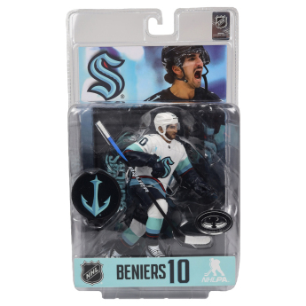 Seattle Kraken bábu Matty Beniers #10 Figure SportsPicks LIMITED PLATINUM CHASE