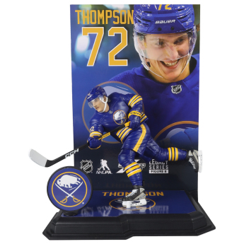 Buffalo Sabres bábu Tage Thompson #72 Figure SportsPicks LIMITED PLATINUM CHASE