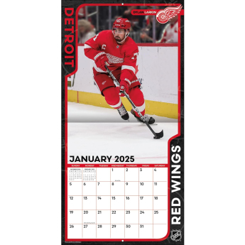 Detroit Red Wings naptár 2025 Wall Calendar