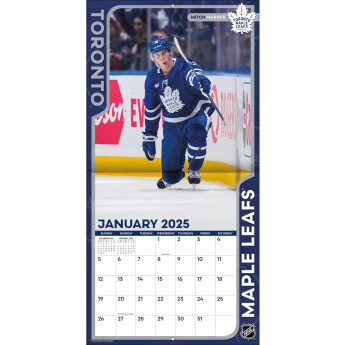 Toronto Maple Leafs naptár 2025 Wall Calendar