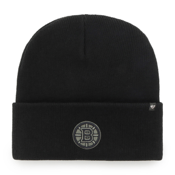 Boston Bruins téli sapka Haymaker ´47 Cuff Knit black night