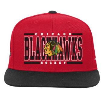 Chicago Blackhawks gyerek flat siltes sapka Retro Deadstock Snapback
