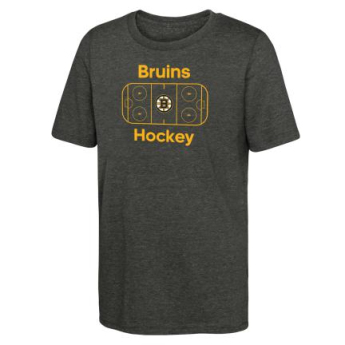 Boston Bruins gyerek póló Goal Tender Ss Triblend
