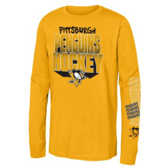 Pittsburgh Penguins gyerek hosszú ujjú póló Stand Out Ls Ctn