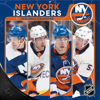 New York Islanders naptár 2025 Wall Calendar