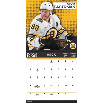 NHL termékek naptár Superstars 2025 Wall Calendar