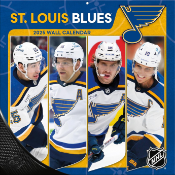 St. Louis Blues naptár 2025 Wall Calendar