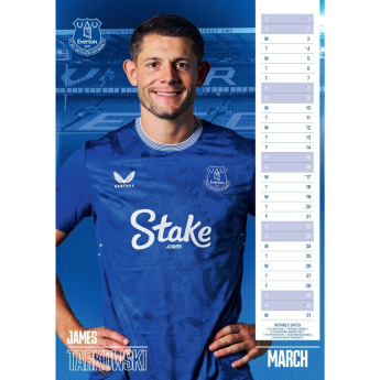 FC Everton naptár 2025