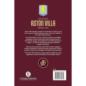 Aston Villa könyv évkönyv 2025