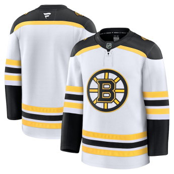 Boston Bruins hoki mez Premium Away Jersey white