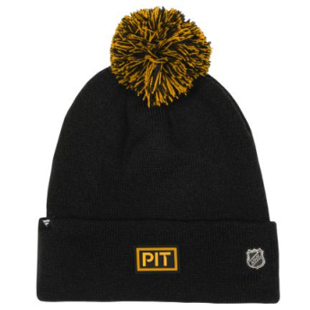 Pittsburgh Penguins gyerek téli sapka Draft Beanie Cuff With Pom