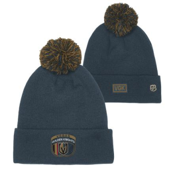 Vegas Golden Knights gyerek téli sapka Draft Beanie Cuff With Pom
