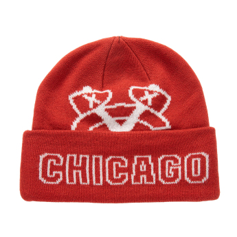 Chicago Blackhawks téli sapka NHL K.O. Knit