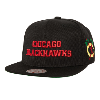 Chicago Blackhawks baseball flat sapka NHL Triple Play Snapback