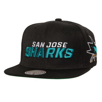 San Jose Sharks baseball flat sapka NHL Triple Play Snapback