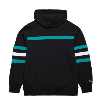 San Jose Sharks férfi kapucnis pulóver Head Coach Hoodie Current Logo