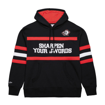 Buffalo Sabres férfi kapucnis pulóver Head Coach Hoodie Current Logo