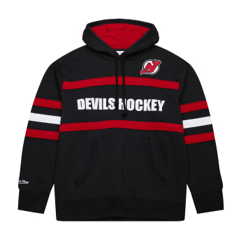 New Jersey Devils férfi kapucnis pulóver Head Coach Hoodie Current Logo