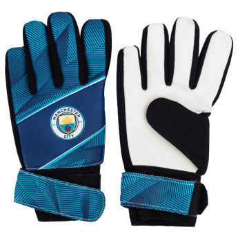 Manchester City gyerek kapuskesztyű Fuse Goalkeeper Gloves Yths 79-86mm palm width