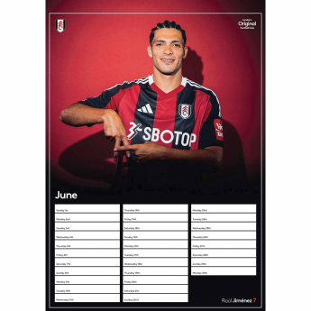 Fulham naptár 2025