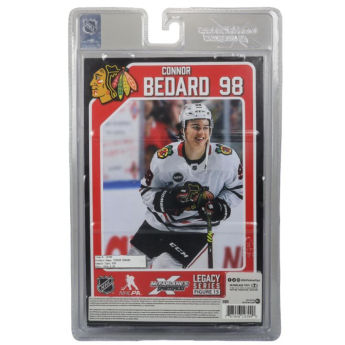 Chicago Blackhawks bábu Connor Bedard #98 Figure SportsPicks 2023/2024 Season