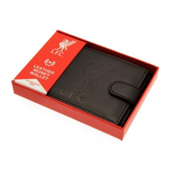 FC Liverpool technikai bőr pénztárca Rfid black