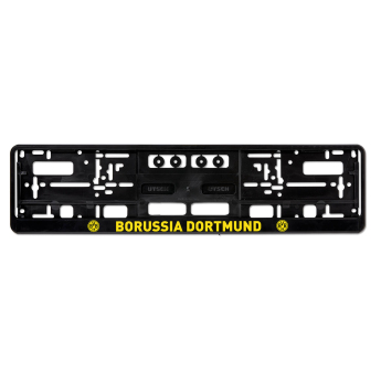 Borussia Dortmund rendszámtábla keret balck